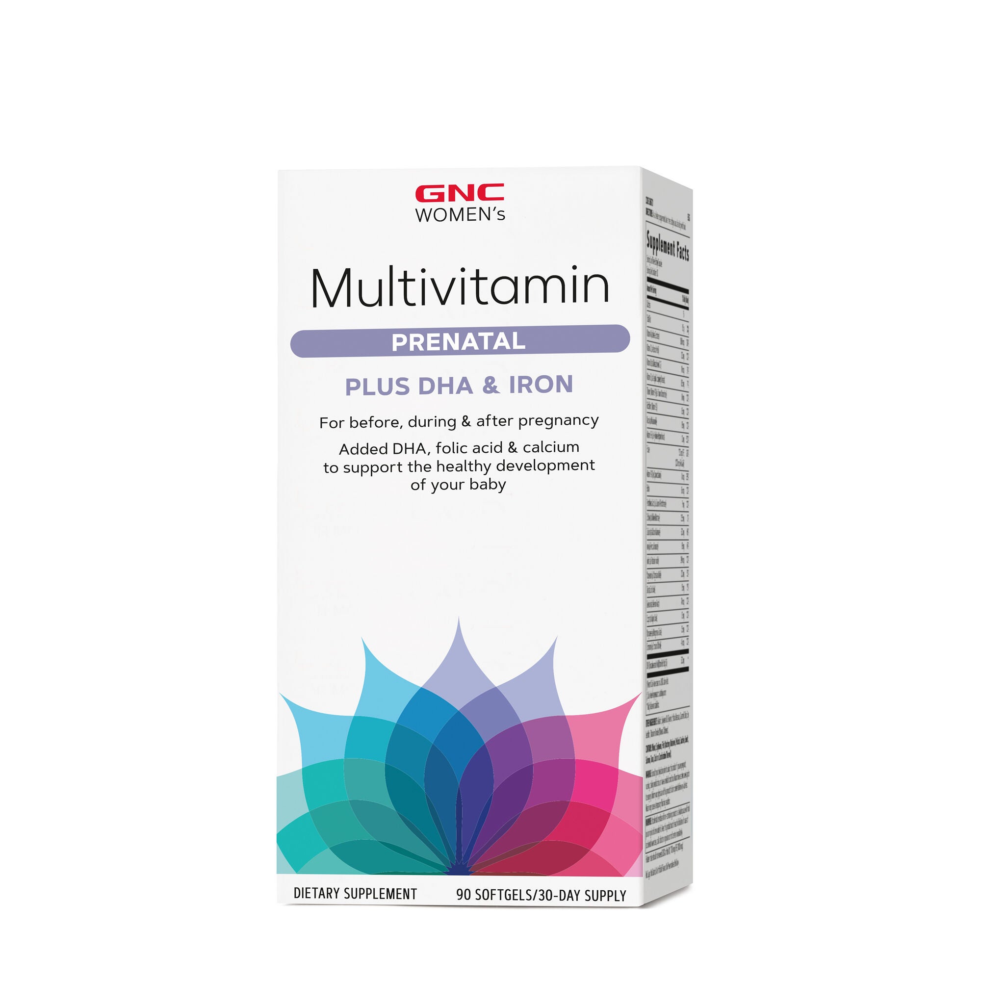 GNC Womens Prenatal Multivitamin with DHA and Iron